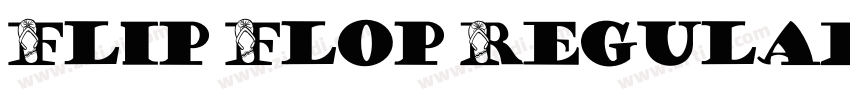 Flip Flop Regular字体转换